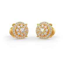 Cluster Micro Pave Earring