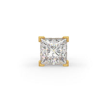 Princess Cut Stud Earring