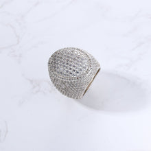 Iced Oval Ring