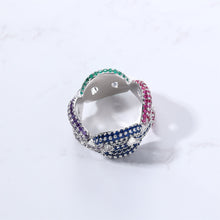 Coffee Bean Link Ring