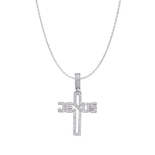 Jesus Cross Moissanite