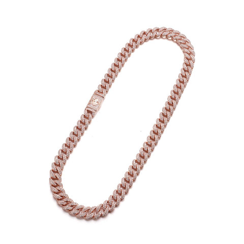 13MM Rose Gold Cuban Chain