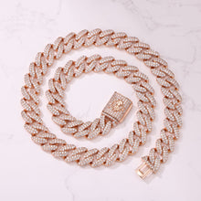 14MM Rose Gold Cuban Chain