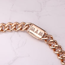 14MM Rose Gold Cuban Chain