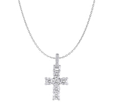 Cross Moissanite Pendant