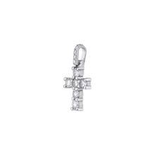 Cross Moissanite Pendant