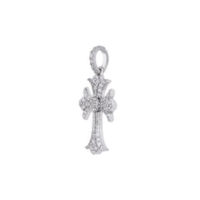 Chrome Heart Cross Moissanite Pendant