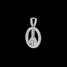 Peace Moissanite Pendant