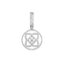 Lotus Moissanite Pendant