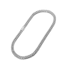 10MM White Gold Cuban Chain