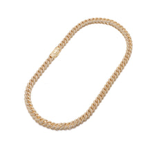 10MM Yellow Gold Cuban Chain