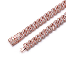 10MM Cuban Rose Gold Bracelet