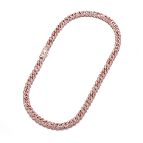 10MM Rose Gold Cuban Chain