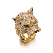 Yellow Gold Panther Ring