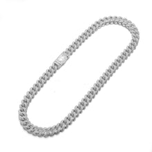 13MM White Gold Cuban Chain