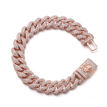 13MM Rose Gold Cuban Bracelet