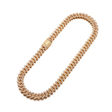 14MM Yellow Gold Raised Cuban Chain