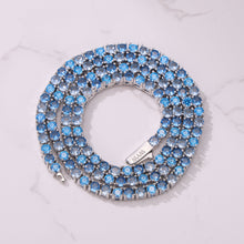 3MM Blue Diamond Tennis Chain