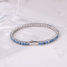 3MM Blue Diamond Bracelet