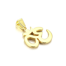 OM Yellow Gold Pendant