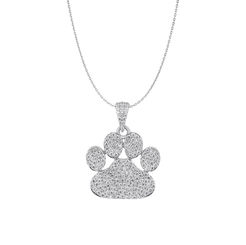 Paw Print Pendant